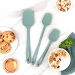 3 Piece Silicone Spatula Set - Red