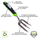Weeding Set - Includes Dandelion Weeder, Weeding Fork, Patio Crack Weeder