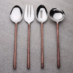 CAMELLIA HOSTESS SERVING 4 PC. SET