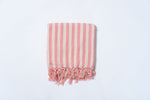 Girit Pink Cotton Linen Towel