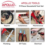 71 Piece Household Tool Kit - DT0204