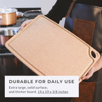 Classic Series 14 x 19 x 1/4 Cutting Board - X Large