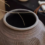 Large Floor-Standing Clay Pot