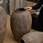 Large Floor-Standing Clay Pot