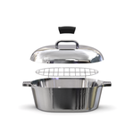 Oval Dutch Oven with Lid - 8 Quart (13 Inch)