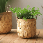 Bamboo Woven Storage Basket