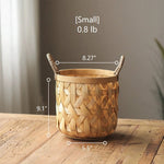 Bamboo Woven Storage Basket