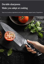 TURWHO 8-inch Professional Chef's Knives Japanese 67 Layer Damascus Steel Super Sharp Meat Vegetable Kitchen Knife Cooking Tools