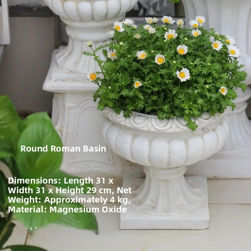 Large European Style Flower Pots