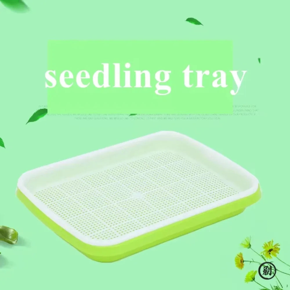 1pc, Home Garden Balcony Portable Pet Grass Soilless Hydroponic Bean Seedling Tray Soilless Cultivation Tray Home Sprout Seedlin
