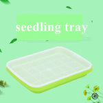 1pc, Home Garden Balcony Portable Pet Grass Soilless Hydroponic Bean Seedling Tray Soilless Cultivation Tray Home Sprout Seedlin