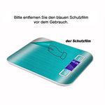 Portable Electronic Digital Kitchen Scale with Timer High Precision LED Display Household Weight Balance Measuring Tools