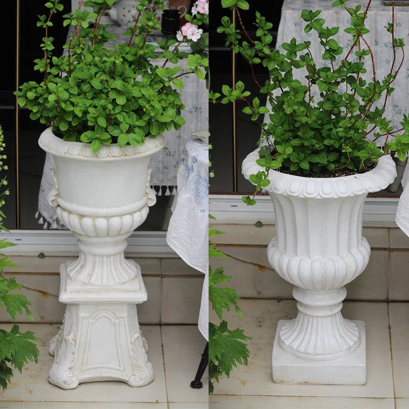 Large European Style Flower Pots