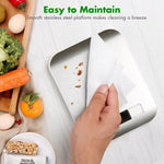 Portable Electronic Digital Kitchen Scale with Timer High Precision LED Display Household Weight Balance Measuring Tools