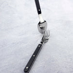 Fashionable Design Top Mirror Polishing Cutlery Sets Stainless Steel 18/8(304) ABS Handle With Rivets Silverware Set For Kitchen