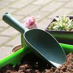 Garden Spade Shovel Garden Shovel PP Soil Shovel Flat Shovel Potted Flower Garden Tool Handheld Shovel for Planting Digging
