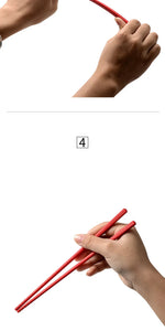 Non-slip 5Pairs Silicone Chopsticks Set Japanese Chopsticks Noodle Sushi Food Chop Stick Kitchen Tableware Set Gift Dinnerware