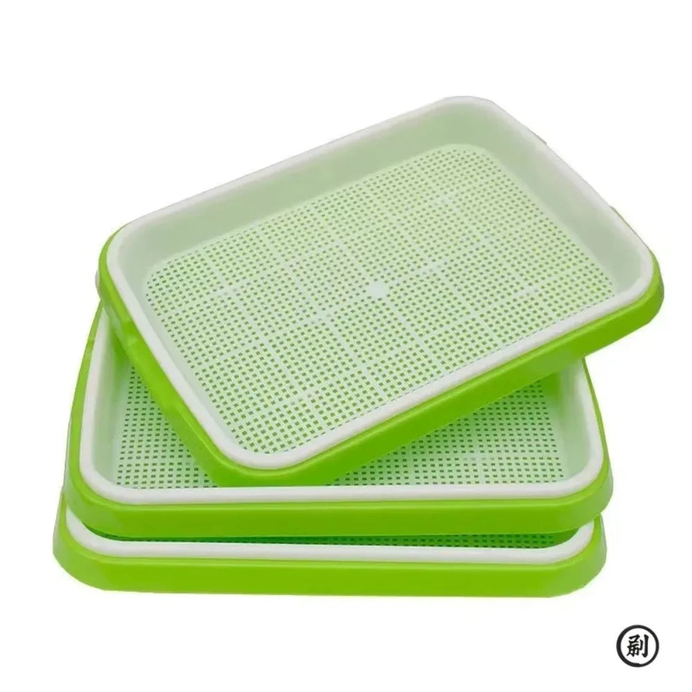 1pc, Home Garden Balcony Portable Pet Grass Soilless Hydroponic Bean Seedling Tray Soilless Cultivation Tray Home Sprout Seedlin