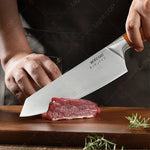WXCOO Professional Knives Utility Japanese Chef's Knife Stainless Steel Fish Boning Fruit Slicing BBQ Cutter Kitchen Bag