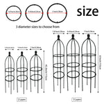 Black Garden Trellis, Plant Climbing Support Frame, Durable Plastic, Potted Plants, Indoor/Outdoor Climbing Plant Support
