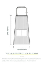 Linen Striped Apron Household Sleeveless Hanging Neck Adjustable Elasticity Kitchen Cooking Gardening Japanese Style Apron New