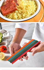 Non-slip 5Pairs Silicone Chopsticks Set Japanese Chopsticks Noodle Sushi Food Chop Stick Kitchen Tableware Set Gift Dinnerware