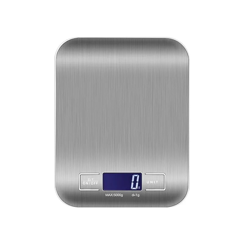 Portable Electronic Digital Kitchen Scale with Timer High Precision LED Display Household Weight Balance Measuring Tools