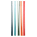 Non-slip 5Pairs Silicone Chopsticks Set Japanese Chopsticks Noodle Sushi Food Chop Stick Kitchen Tableware Set Gift Dinnerware