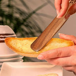 Bread Stirring Spatula Eco-Friendly Wooden Sourdough Starter Mixer Kitchen Jar Scraping Tool Dough Mixing Flat Stirring Stick