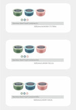 Fresh-keeping Box Stainless Steel Food Sealing Bowl Anti-scalding Lunch Box with Lid Kitchen Food Sealing Bowl Fresh-keeping Box