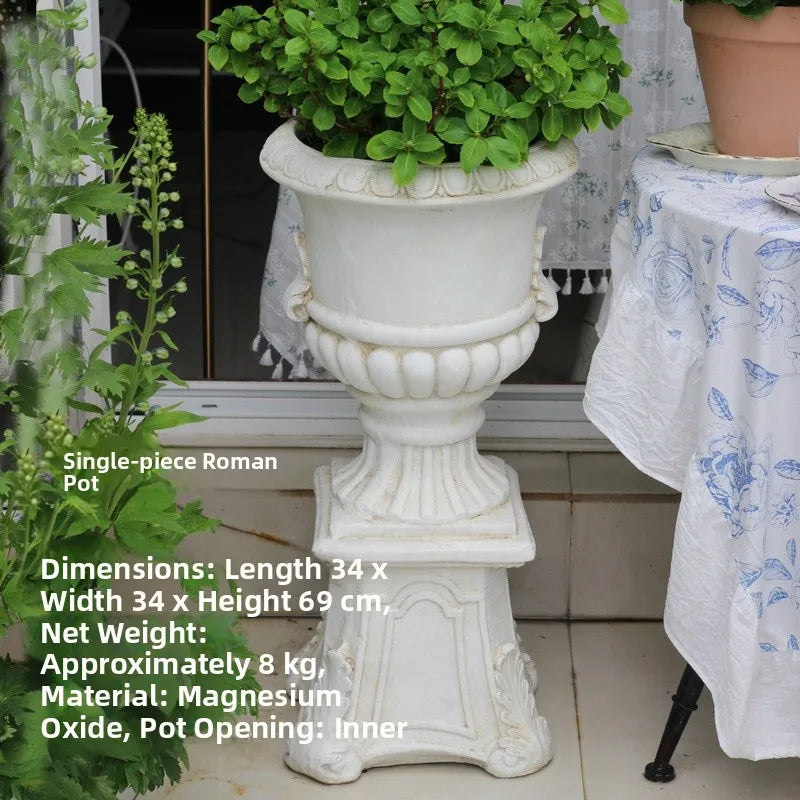 Large European Style Flower Pots