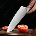 WXCOO Professional Knives Utility Japanese Chef's Knife Stainless Steel Fish Boning Fruit Slicing BBQ Cutter Kitchen Bag