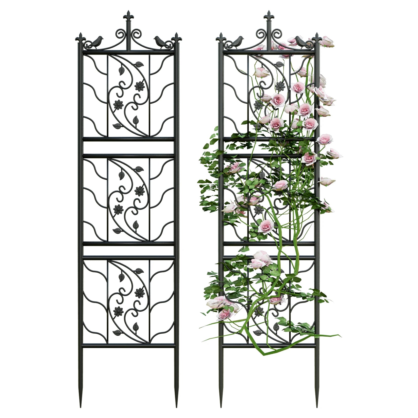 Metal Garden Trellis 6 pack