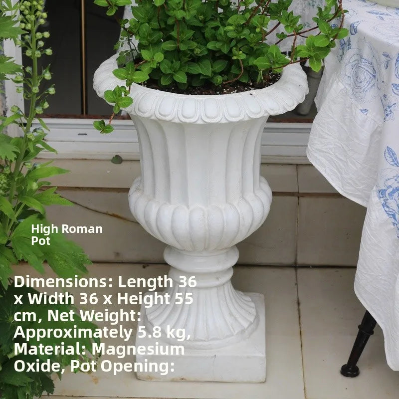 Large European Style Flower Pots