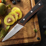 WXCOO 7Inch Japanese Knife Professional Ergonomic Wood Handle Santoku Knives Ultra Kitchen Stainless Steel Kitchen