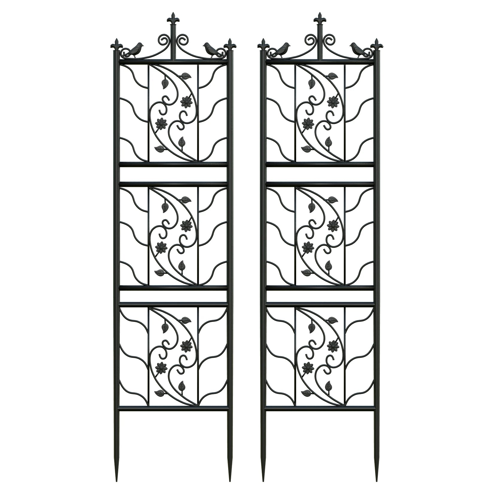 Metal Garden Trellis 6 pack