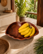 Teak Fruit Bowl