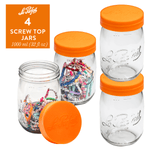 Le Parfait Screw Top Jars