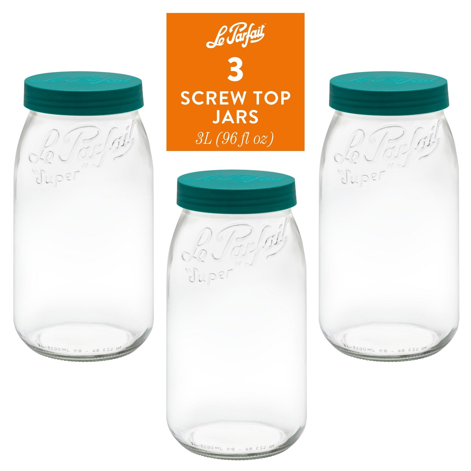 Le Parfait Screw Top Jars